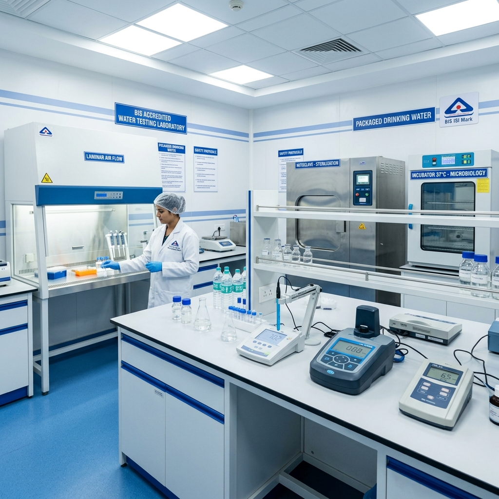 BIS standard laboratory equipment at RRA Industries Private Limited
