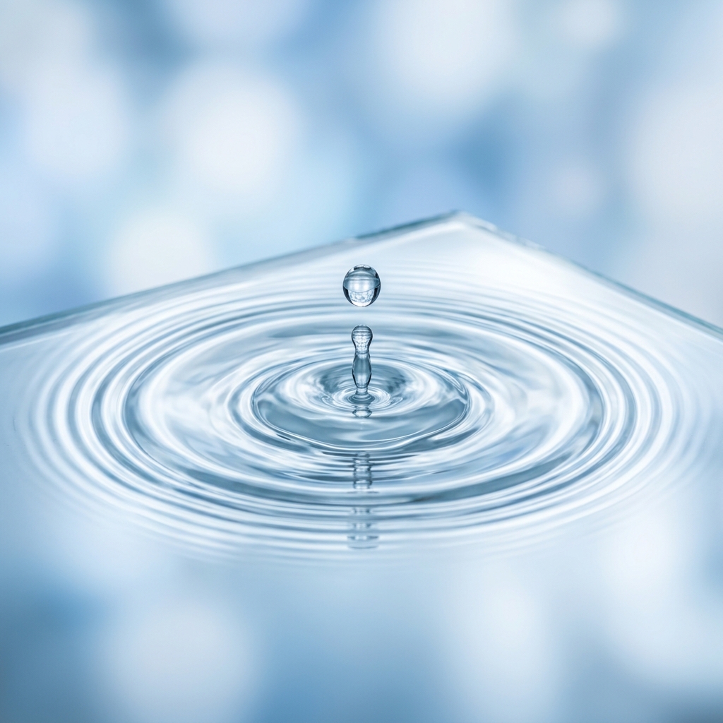 Crystal clear pure water from Banarasi Jal showing purity and quality